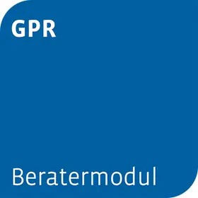  Beratermodul GPR - Zeitschrift für das Privatrecht der Europäischen Union | Datenbank |  Sack Fachmedien