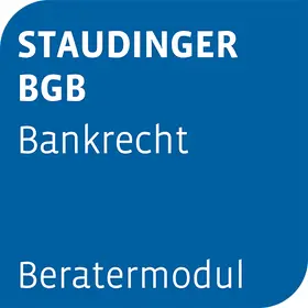 Beratermodul STAUDINGER BGB Bankrecht | Otto Schmidt | Datenbank | www.sack.de