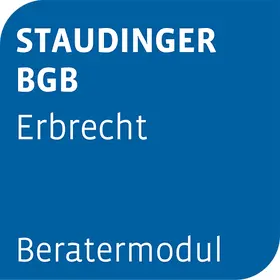 Beratermodul STAUDINGER BGB Erbrecht | Otto Schmidt | Datenbank | www.sack.de