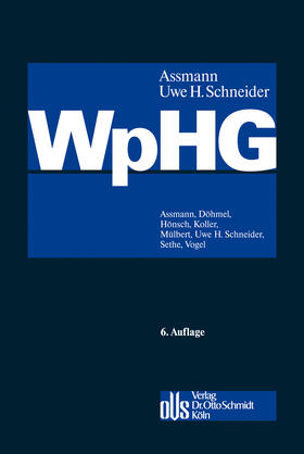 Assmann / Schneider | Wertpapierhandelsgesetz | Buch | 978-3-504-40088-0 | sack.de