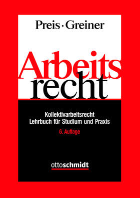 Preis / Greiner | Arbeitsrecht | Buch | 978-3-504-42025-3 | sack.de