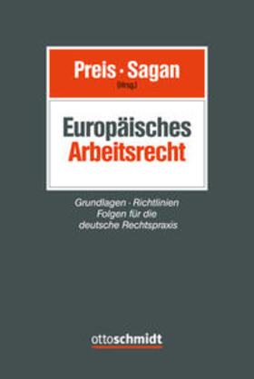 Preis / Sagan | Europäisches Arbeitsrecht | Buch | 978-3-504-42048-2 | sack.de