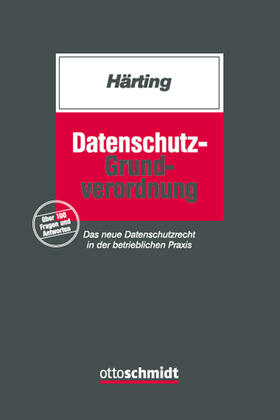 Härting | Datenschutz-Grundverordnung | Buch | 978-3-504-42059-8 | sack.de