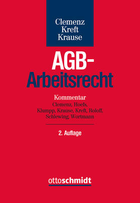 Clemenz / Kreft / Krause | AGB-Arbeitsrecht | Buch | 978-3-504-42070-3 | sack.de