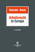 Henssler / Braun |  Arbeitsrecht in Europa | Buch |  Sack Fachmedien