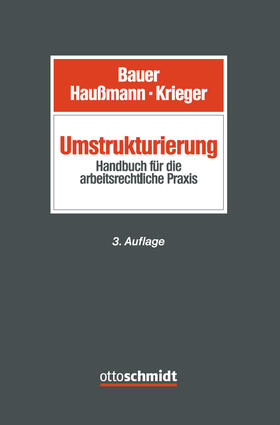 Bauer / Haußmann / Krieger |  Umstrukturierung | Buch |  Sack Fachmedien