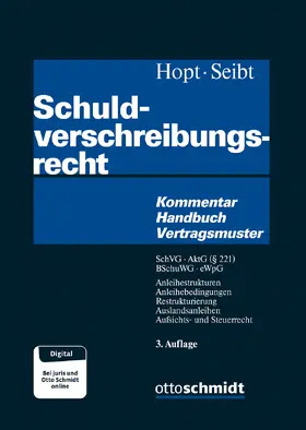Aders / Hopt / Gleske |  Schuldverschreibungsrecht | Buch |  Sack Fachmedien