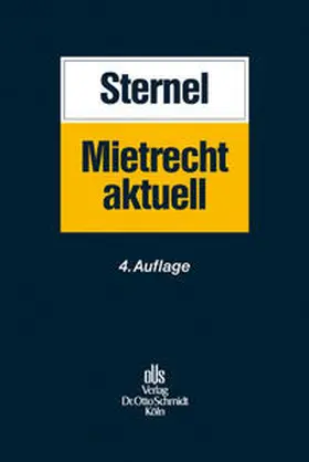 Sternel. |  Mietrecht aktuell | Buch |  Sack Fachmedien