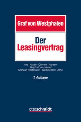 Westphalen |  Der Leasingvertrag | Buch |  Sack Fachmedien