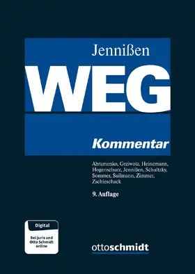 Abramenko / Jennißen / Zschieschack |  WEG | Buch |  Sack Fachmedien