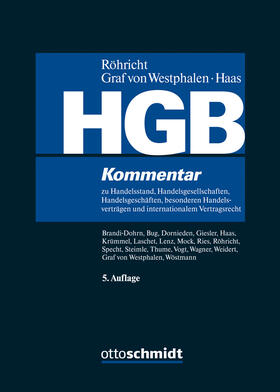 Röhricht / Graf von Westphalen / Haas | Handelsgesetzbuch: HGB | Buch | 978-3-504-45515-6 | sack.de
