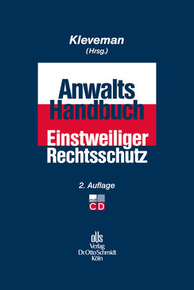 Kleveman |  Anwalts-Handbuch Einstweiliger Rechtsschutz | Buch |  Sack Fachmedien