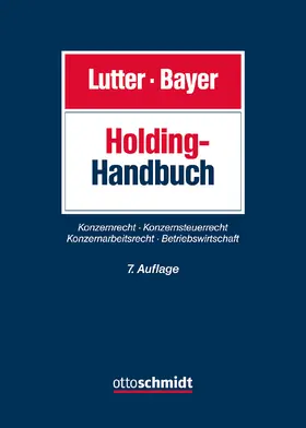 Bayer / Lutter | Holding-Handbuch | Buch | 978-3-504-48008-0 | sack.de