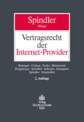 Spindler |  Vertragsrecht der Internet-Provider | Buch |  Sack Fachmedien