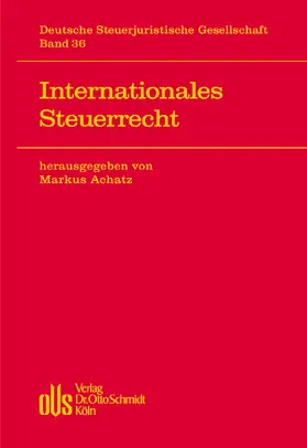 Achatz |  Internationales Steuerrecht | Buch |  Sack Fachmedien