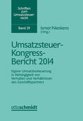 Ismer / Nieskens |  Umsatzsteuer-Kongress-Bericht 2014 | Buch |  Sack Fachmedien