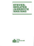 Herzig / Günkel / Niemann |  Steuerberater-Jahrbuch 2002/2003 | Buch |  Sack Fachmedien