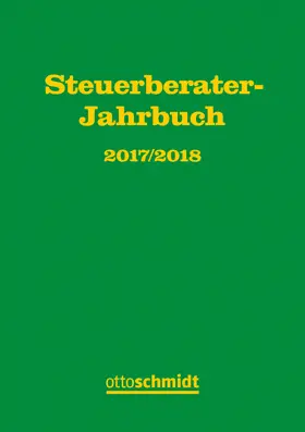 Rödder / Hüttemann |  Steuerberater-Jahrbuch 2017/2018 | Buch |  Sack Fachmedien