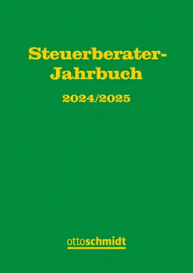 Steuerberater-Jahrbuch 2024/2025 | Buch | 978-3-504-62671-6 | www.sack.de