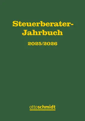 Steuerberater-Jahrbuch 2025/2026 | Buch | 978-3-504-62672-3 | www.sack.de