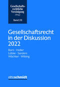  Gesellschaftsrecht in der Diskussion 2022 | Buch |  Sack Fachmedien