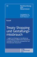 Rudolf |  Treaty Shopping und Gestaltungsmissbrauch | Buch |  Sack Fachmedien