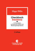 Häger / Wilts / Centrale für GmbH Dr. Otto Schmidt KG |  Checkbuch Insolvenz | Buch |  Sack Fachmedien