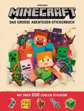 Minecraft |  Minecraft, Das große Abenteuer-Stickerbuch | Buch |  Sack Fachmedien
