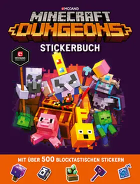 Minecraft / Jelley |  Minecraft Dungeons Stickerbuch | Buch |  Sack Fachmedien