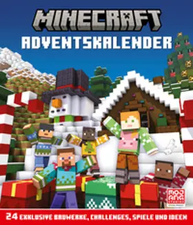 Mojang AB |  Minecraft Adventskalender. 24 exklusive Bauwerke, Challenges, Spiele und Ideen | Buch |  Sack Fachmedien