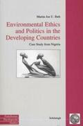 Ibeh |  Environmental Ethics and Politics in the Deveeloping Countries | Buch |  Sack Fachmedien