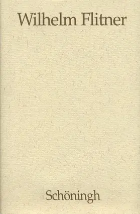 Flitner |  Bildungstheorie und Schulreform | Buch |  Sack Fachmedien