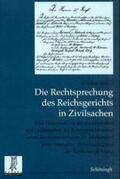 Möller |  Die Rechtsprechung des Reichgsgerichts in Zivilsachen | Buch |  Sack Fachmedien