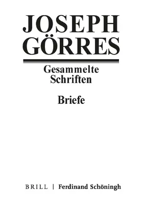 Fink-Lang / Görres |  Briefe 2 | Buch |  Sack Fachmedien
