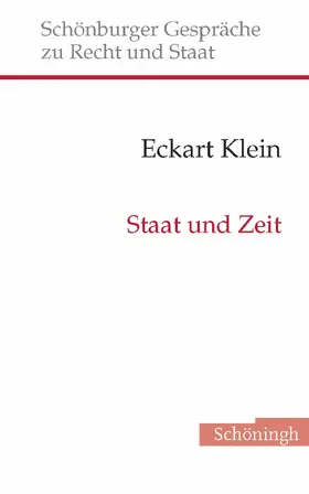 Klein |  Staat und Zeit | Buch |  Sack Fachmedien