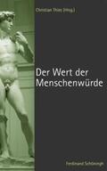 Thies |  Der Wert der Menschenwürde | Buch |  Sack Fachmedien