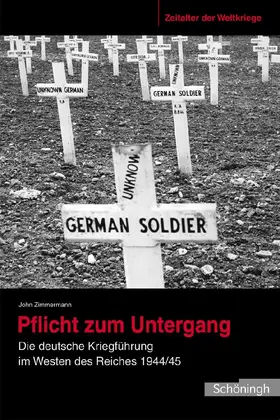 Zimmermann |  Pflicht zum Untergang | Buch |  Sack Fachmedien