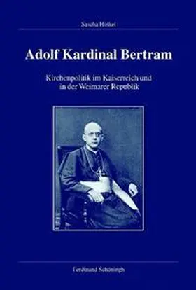 Hinkel |  Adolf Kardinal Bertram | Buch |  Sack Fachmedien