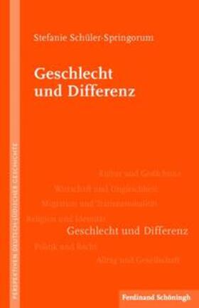 Schüler-Springorum |  Geschlecht und Differenz | Buch |  Sack Fachmedien