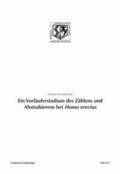 Schmidt-Kaler |  Ein Vorläuferstadium des Zählens und Abstrahierens bei "Homo erectus" | Buch |  Sack Fachmedien