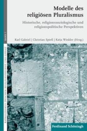 Winkler / Gabriel / Spieß |  Modelle des religiösen Pluralismus | Buch |  Sack Fachmedien