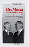 Kipp |  Eden, Adenauer und die deutsche Frage | Buch |  Sack Fachmedien