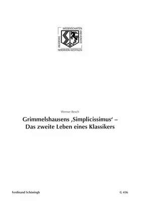 Besch |  Grimmelshausens 'Simplicissimus' - Das zweite Leben eines Klassikers | Buch |  Sack Fachmedien