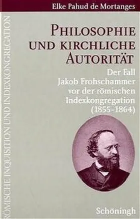 Pahud de Mortanges / Montanges |  Philosophie und kirchliche Autorität | Buch |  Sack Fachmedien