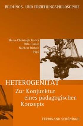 Ricken / Koller / Casale | Heterogenität | Buch | 978-3-506-77837-6 | sack.de