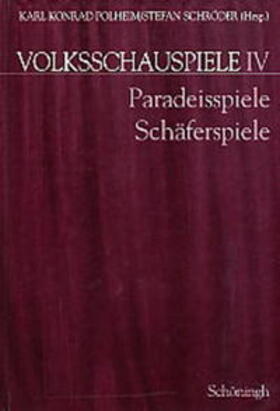 Polheim / Schröder |  Volksschauspiele. Band 1 bis Band 5 in Kassette / Paradeissp | Buch |  Sack Fachmedien