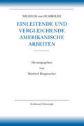 Humboldt / Ringmacher |  Einleitende und vergleichende amerikanische Arbeiten | Buch |  Sack Fachmedien