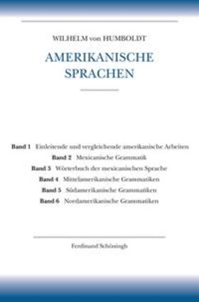 Humboldt / Ringmacher / Tintemann | Amerikanische Sprachen | Buch | 978-3-506-78817-7 | sack.de