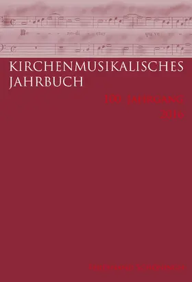 Freudenreich / Konrad |  Kirchenmusikalisches Jahrbuch - 100. Jahrgang 2016 | Buch |  Sack Fachmedien