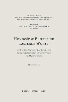 Skarsouli |  Honigsüße Briefe und lastende Worte | Buch |  Sack Fachmedien